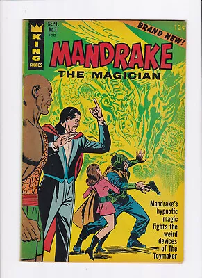 Mandrake The Magician #1 [1966 Vg+]  Menace Of The City Jungle!    King Comics • $12.99