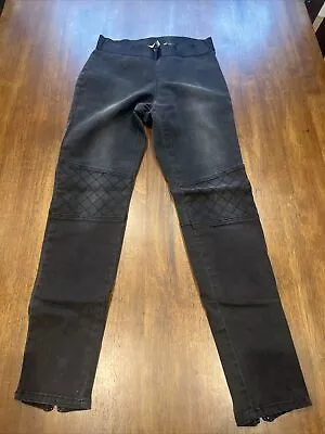 Cabi Women's #516 Skinny Moto Black Jeggings Jeans Size 10 • $10