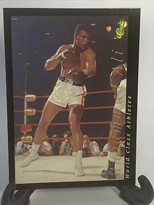Muhammad Ali - The Greatest - 1992 Classic Games World Class Athletes Card #34 • $1.99