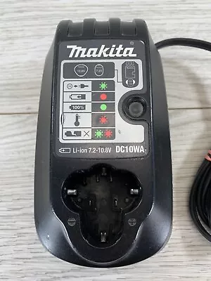 Makita Battery Charger DC10WA DC10WB Li-Ion 7.2V-10.8V Genuine • $19.99