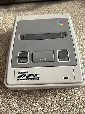 Super Nintendo SNES Console With 1 Controller And Case • £50