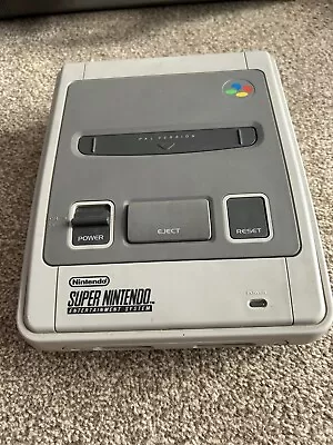 Super Nintendo SNES Console With 1 Controller And Case • £50