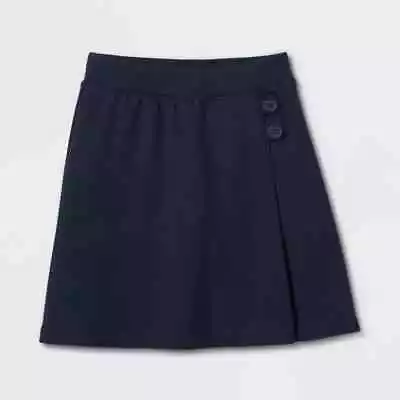 Girls' Pull-On Uniform Knit Skort - Cat & Jack L 10/12 • $11.70