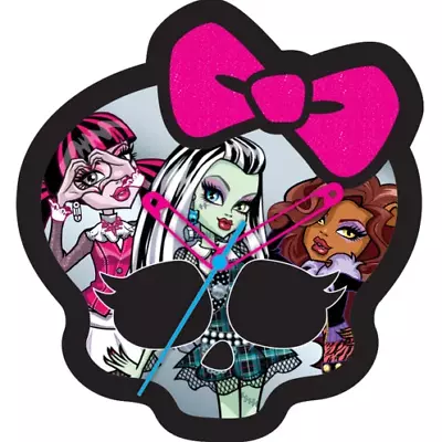 Monster High Skullette Wall Clock • $27.99