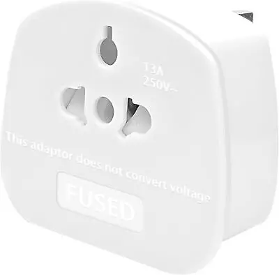 EU To UK Adapter Plug 13A/250V Travel Adapter Kit For USA Australia Canada Japan • £8.72