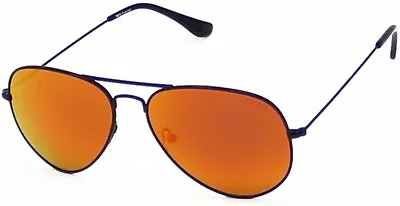 RICCO Men Women Mirrored Sunglasses UV400 Protection Anti Glare With Case • £14.99