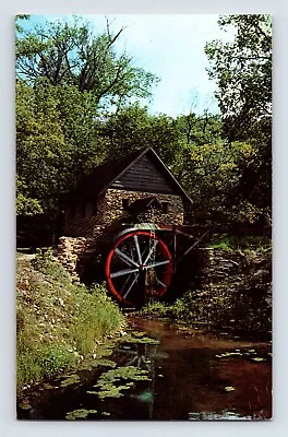 Postcard Iowa Monona IA McGregor Mill Spook Cave 1960s Unposted Chrome • $4