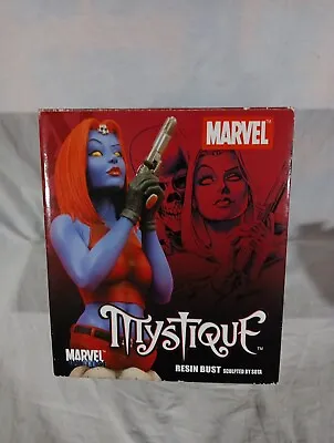    Diamond Select Toys Mystique Resin Mini-bust MIB #617of2500 2004 Marvel X-Men • $145.99