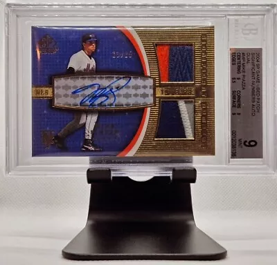 MIKE PIAZZA  2004 SP Game Used Significant Numbers GAME USED Patch Auto 13/25! • $127.50