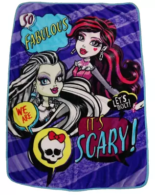 Monster High Blanket Throw 49  X 36  • $18.89