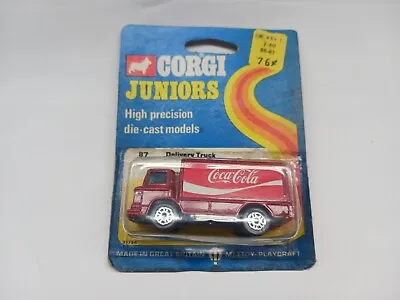 Vintage Corgi Coca-Cola Delivery Truck   1973 Diecast - #87  • $14.99