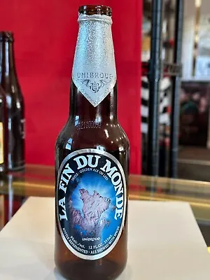 La Fin Du Monde Unibroue Beer Bottle (Canada) • $2.49