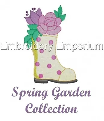 Spring Garden Collection - Machine Embroidery Designs On Usb 4x4 • £17.95