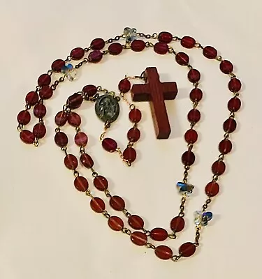 Refurbished Antique/Vintage St Therese Of Lisieux Little Flower Catholic Rosary • $0.99