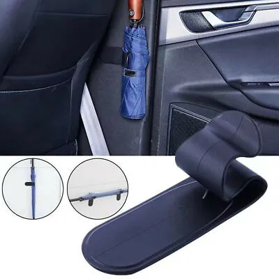 Universal Auto Umbrella Hook Holder Hanger Clip Fastener Car Accessories Black • $8.39