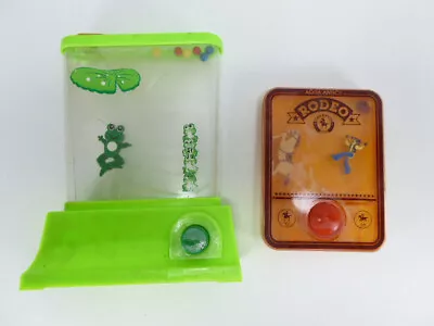 Vintage Tomy AQUA ANTICS: Rodeo Water Toy + Frog Games NOT WORKING • $69.99