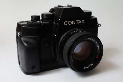 £540 • Buy Contax RX Film Camera Body, Carl Zeiss 50mm 1.4 MMJ Lens, Macro Adapter, Filters