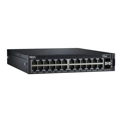 Dell 24-Port Gb Gigabit Smart Managed Network Switch / X1026 • £39.99