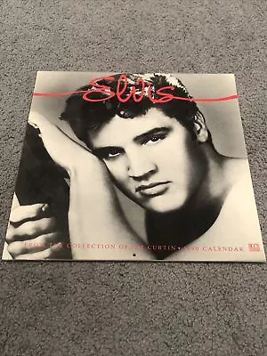 Elvis From The Collection Of Jim Curtain 1990 Landmark Calender Vintage • $11.99