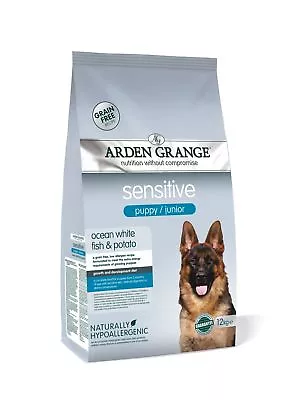 £59.95 • Buy Arden Grange Sensitive Puppy/Junior: Ocean White Fish & Potato 12kg