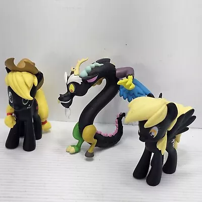 Funko Mystery Minis My Little Pony Black Discord Apple Jack Derpy Lot • $23.85