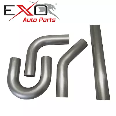 3  Inch (76mm) Mild Steel Exhaust Mandrel Bend 45 90 180 Degree Bends Tube Pipe • $34.99