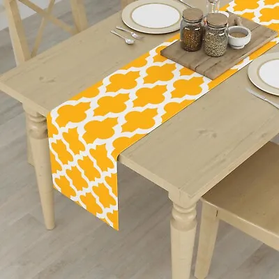 $34.08 • Buy Cotton Dining Table Runners 6 Seater 12 X 72 Inches - Centre Table Cloth