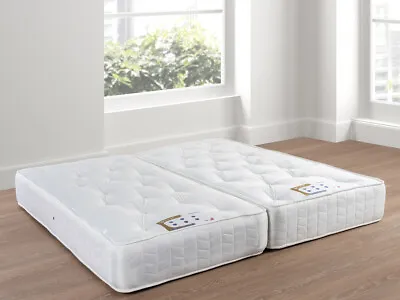 6FT/5FT ZIP Link Mattress Semi Ortho Matt • £269.99