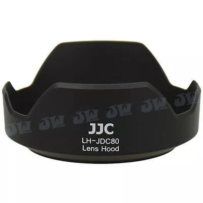 JJC Lens Hood Tulip Flower Shade Fr Canon PowerShot G1 X Mark II Replace LH-DC80 • $15.38