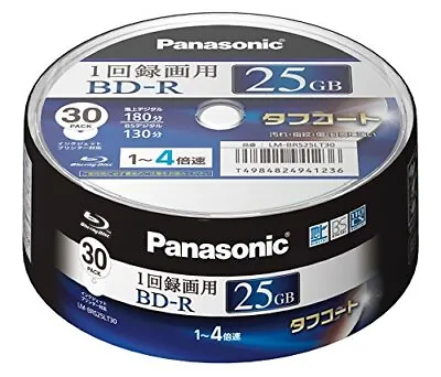 £95.15 • Buy Panasonic Blu-ray 30 Single-Layer 25GB 4x Blank BD-R Spindle Japan