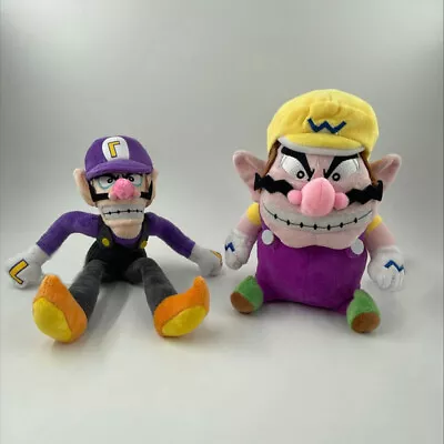 9.8  Super Mario Wario Waluigi Soft Stuffed Plush Doll Toy Kids Gift • $24.98