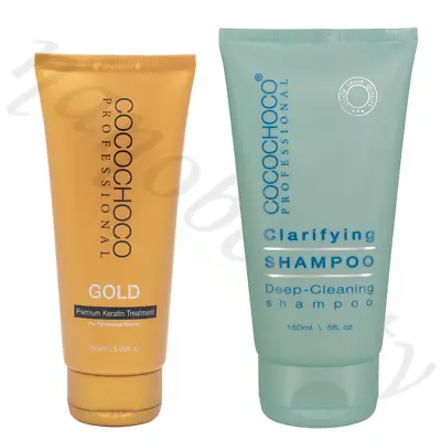 Brazilian Keratin Treatment Cocochoco Gold Hair Straightening Kit • £31.99