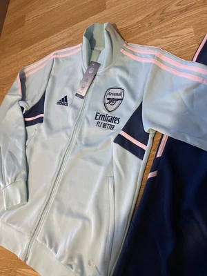 £60 • Buy Adidas × Arsenal 22 Full Zip Tracksuit Blue And Navy
