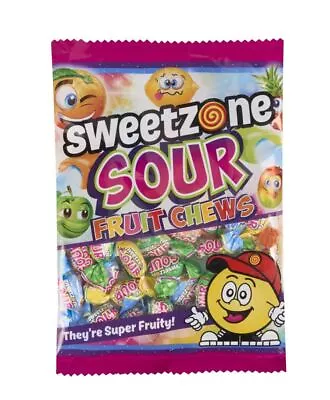 Sour Fruit Chews 180g Bag HMC Certified Halal • £2.49