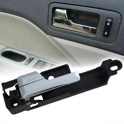 $9.90 • Buy Interior Door Handle For 2006-2012 Ford Fusion MKZ Front Left Driver Side Chrome