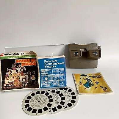 Vintage View-Master With Disney On Parade Reels • $49.95