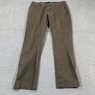 Volcom Men Chino Pants Size 36X34 Skate Straight Fit Y2K • $18.88