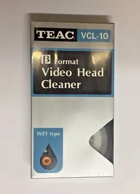 Teac Video Head Cleaner Beta Washer Vcl-10 Vintage  • $19.99