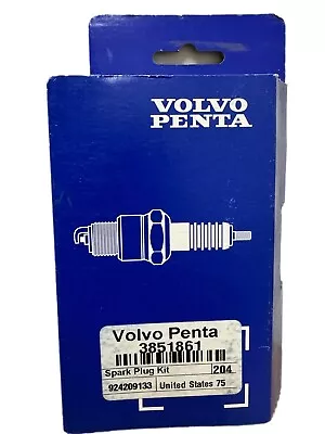 OEM Volvo Penta Spark Plug Kit   3851861 Pack Of 4 • $13.95