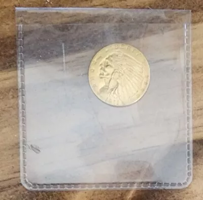 $2.5 Gold Quarter Eagle Indian Head - Great Condition (1911) • $300