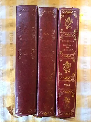 £17.49 • Buy HISTORY OF ENGLAND Volume 1-3 By Lord Macaulay 1967 , Hardbacks