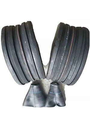 $201 • Buy 2 - 18x8.50-8 4-Ply Vredestein V61 5-Rib Deep Tubeless Tires And Tubes FSH