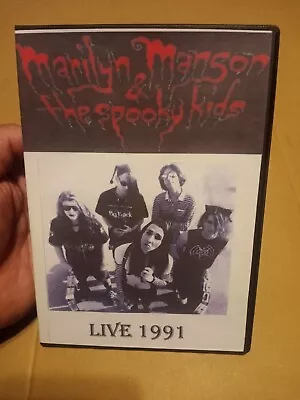 Marilyn Manson And The Spooky Kids Dvd 1991 Shock Rock • $19.99