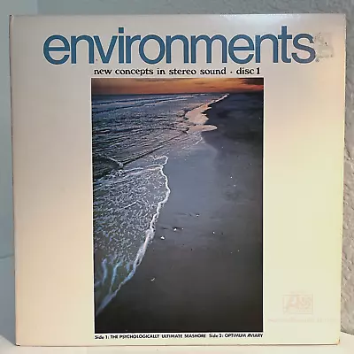 ENVIRONMENTS DISC 1 - Syntonic Research - 12  Vinyl Record LP - EX • $20.58