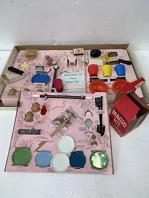 Vintage Adams Magic Set (Missing Pieces) And Squarecrow Magic Kit • $39.99