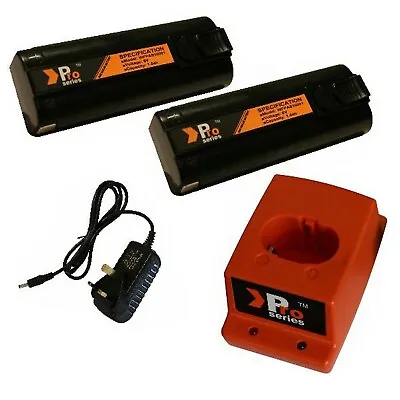 Batteries & Charger Set For Paslode IM350/IM65/IM2502 X Batteries + Charger Set • £68.29