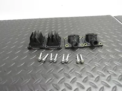 $149.95 • Buy 87-06 Yamaha Banshee 350 Oem Intake Manifolds With V-force 4 Reed Cages V Force