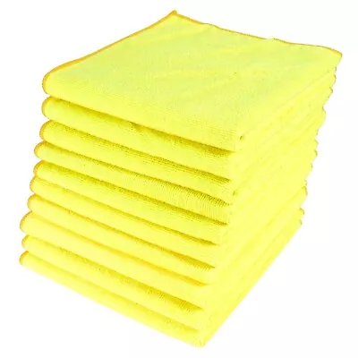 Microfibre Cleaning Cloth Detailing Polish Lint Free Washable Large 40cm X 40cm • £7.67