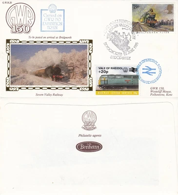 £5.99 • Buy 22 June 1985 Gwr 150 Exhibition Train Carried Benham Gwr 20 Cover Bridgnorth Shs