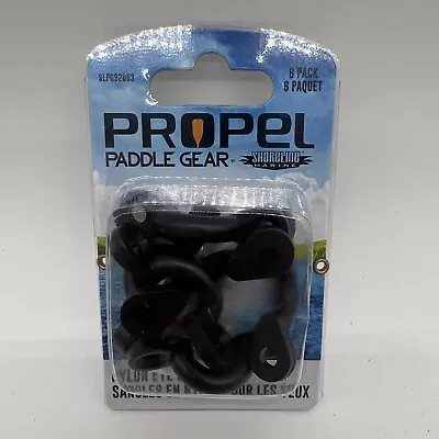 Shoreline Marine Propel Paddle Gear Kayak Nylon Eye Straps 6-Pack W/Hardware • $8.99